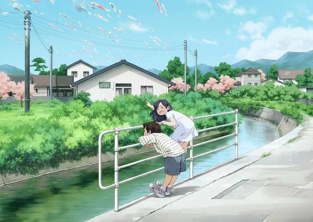 圈粉45万的插画真的美爆这样的诗和远方网友已彻底沦陷