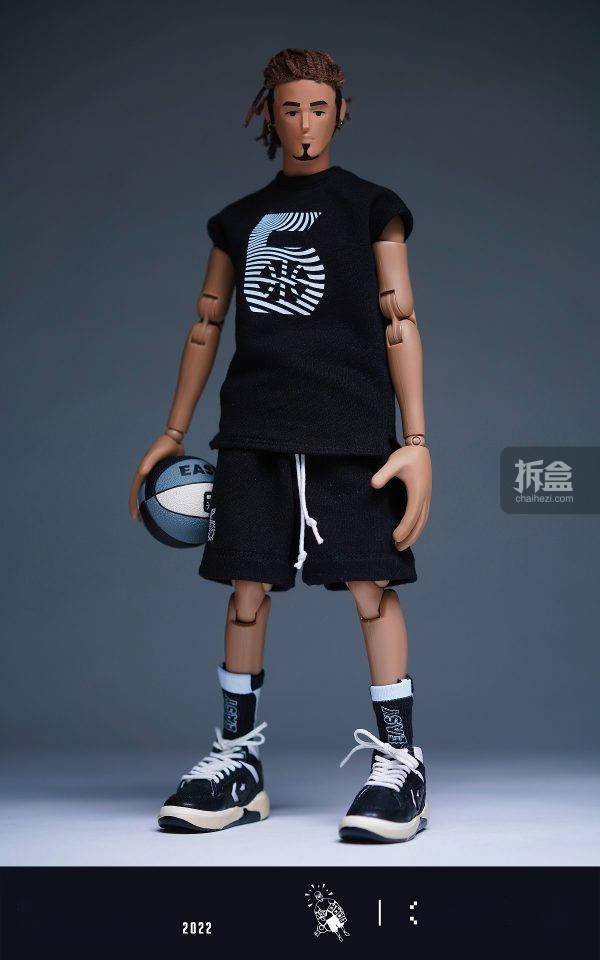 2cmade第六区3hitshc韩潮12寸潮流篮球可动人偶