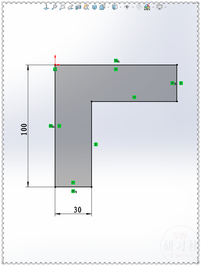 用solidworks把帶圓角方管展開