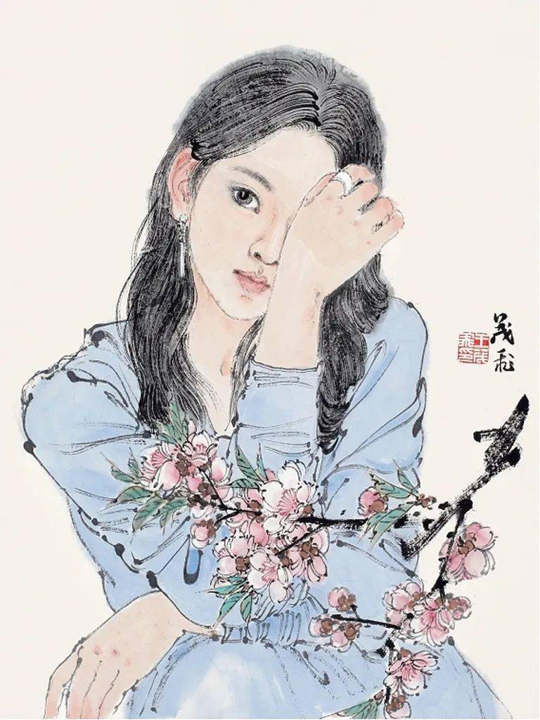 王茂飞力求每一张画干净悦目