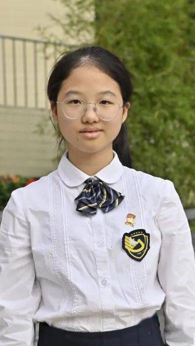 初三5詹锦钊▲初三6李玥仪▲初三8李婧郗希望当选的同学珍惜荣誉,让