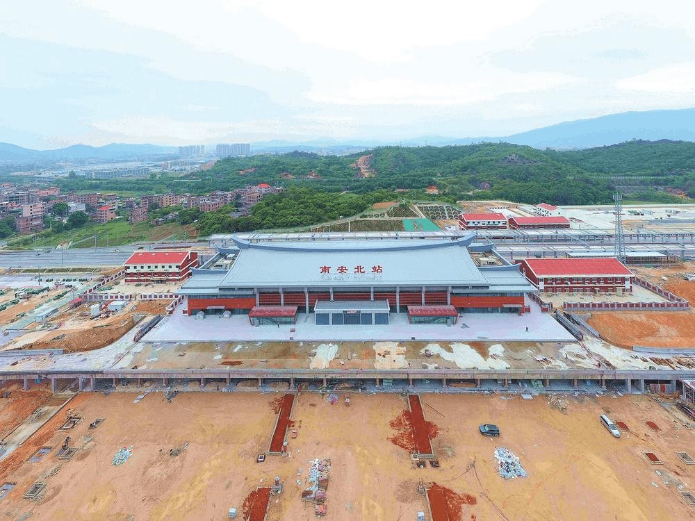 头条兴泉铁路南安北站站房预计5月完工