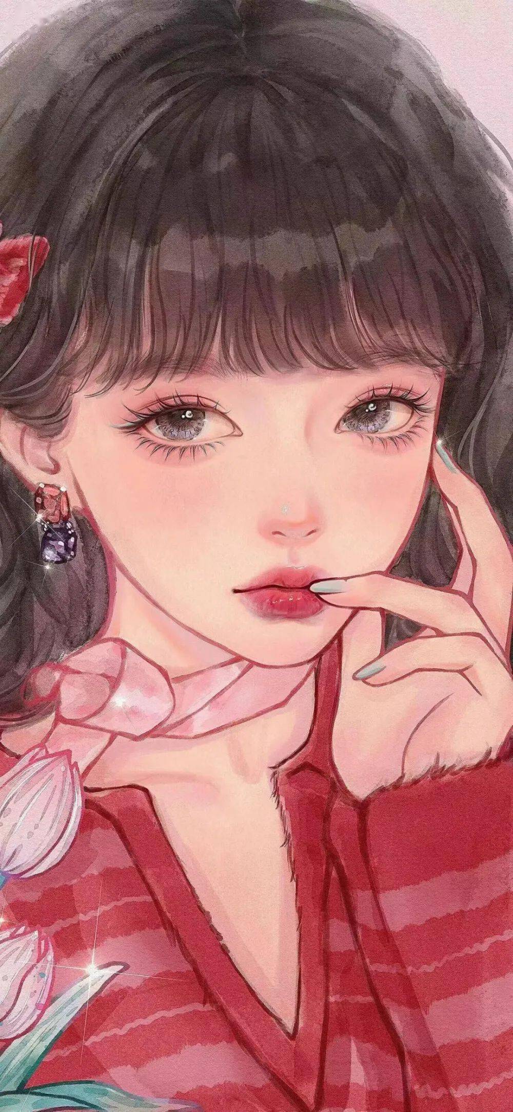 精选高清壁纸动漫二次元纯欲风绝绝子高清大图