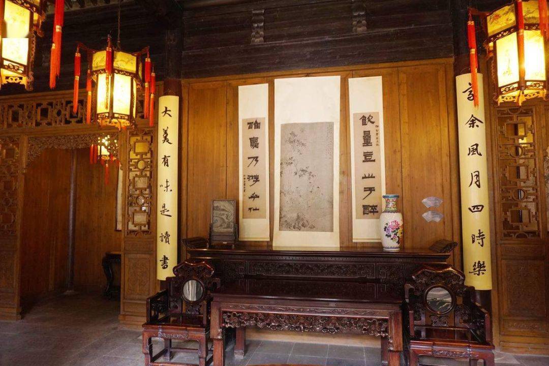 古代大户人家的客厅,中堂必不可少!_厅堂_家具_太师椅