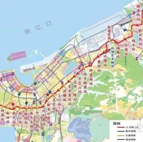 深圳地铁12号线全线电通，年内开通！_最新进展_线路_片区