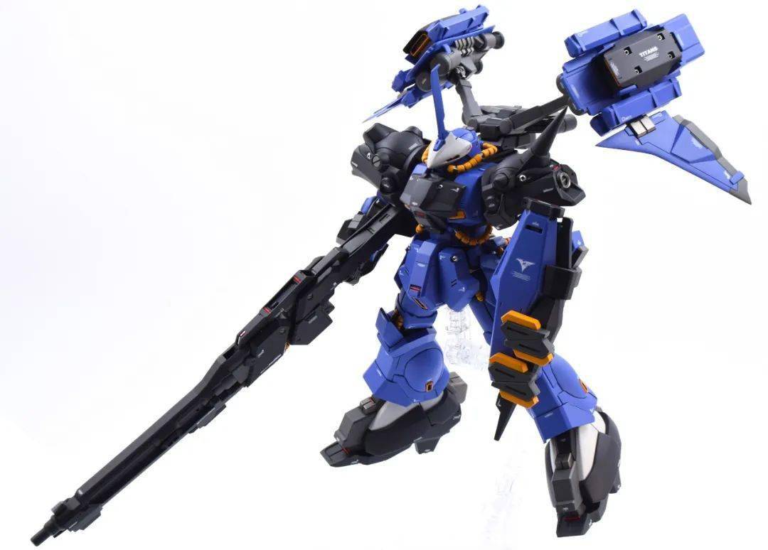 hg高扎古魔狼,超精致涂装作_公众_来稿_模型