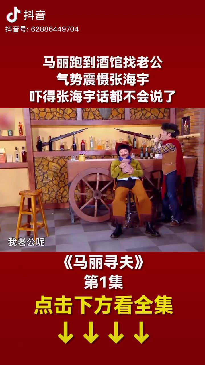 马丽跑到酒馆找老公,气势震慑张海宇,吓得张海宇话都不会说了专治不