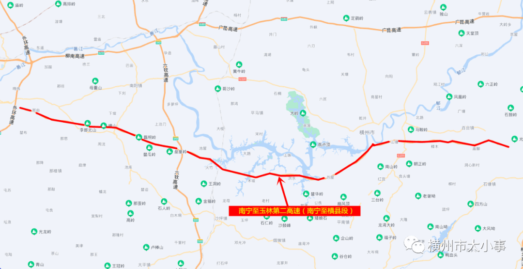 横县横州大道规划图片