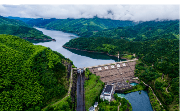 "春日水韵 幸福河湖"71:碧水临山翠春游青龙湖_水库_港口_宁国市