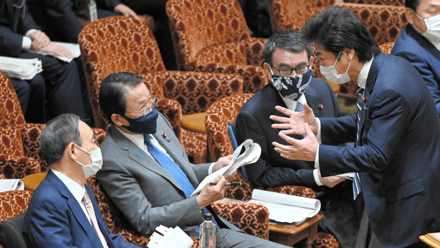 院选中有出众表现,那么,他准备大力推举的河野太郎的上位可能性将激增