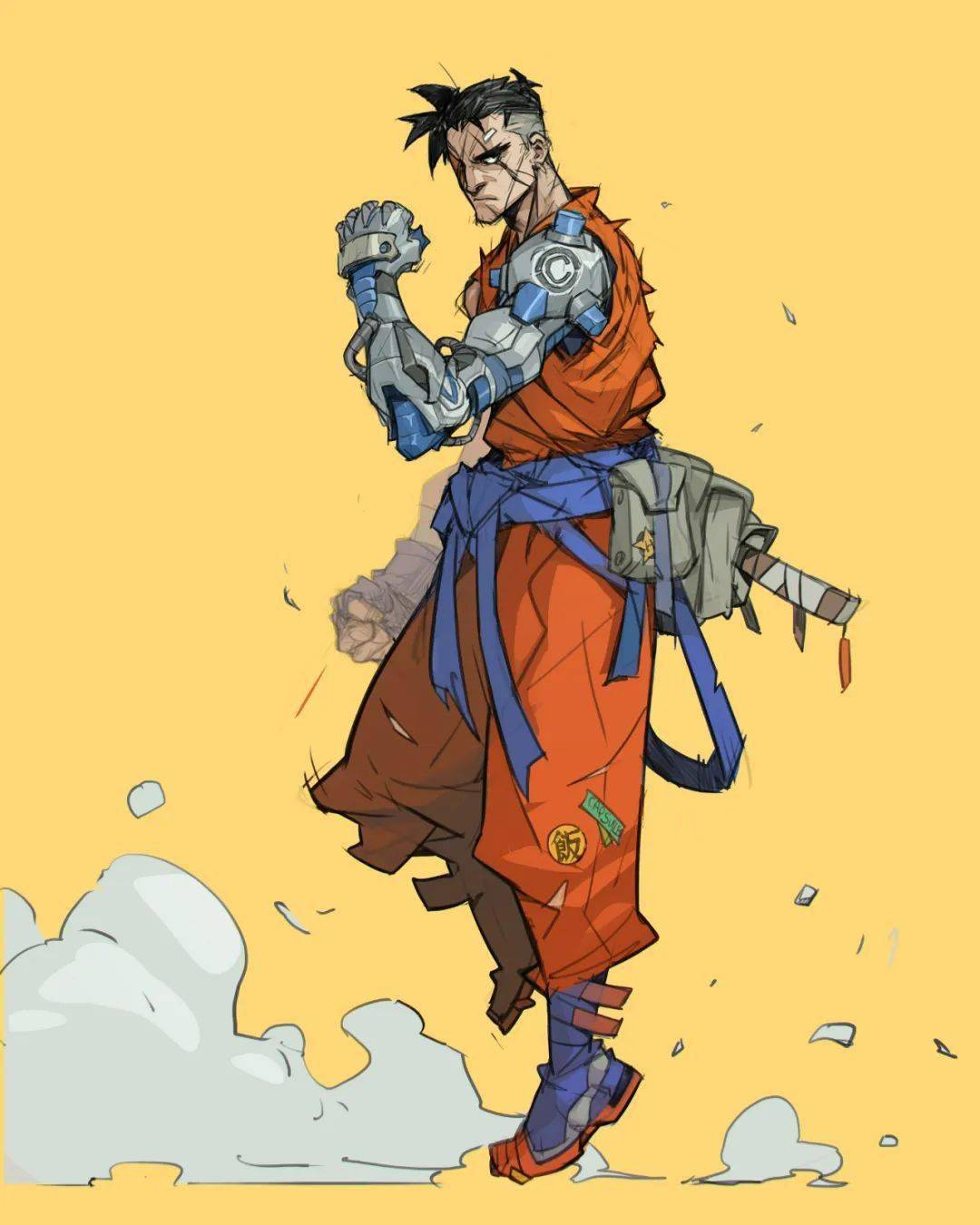 草图狼人这样的线稿一句话就是服hicham habchi近作分享