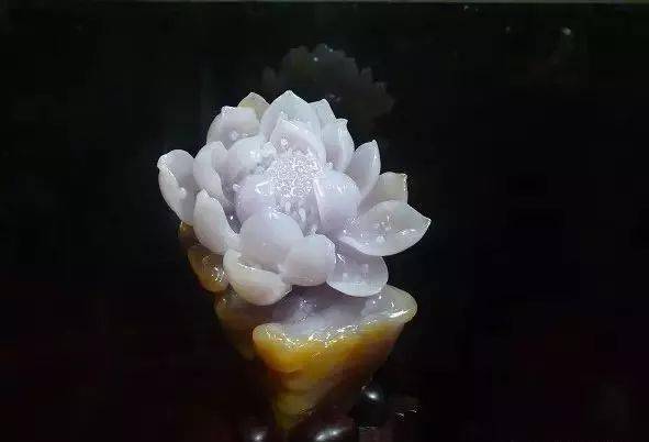 玉雕素材——荷花_象征意义_爱情_莲花