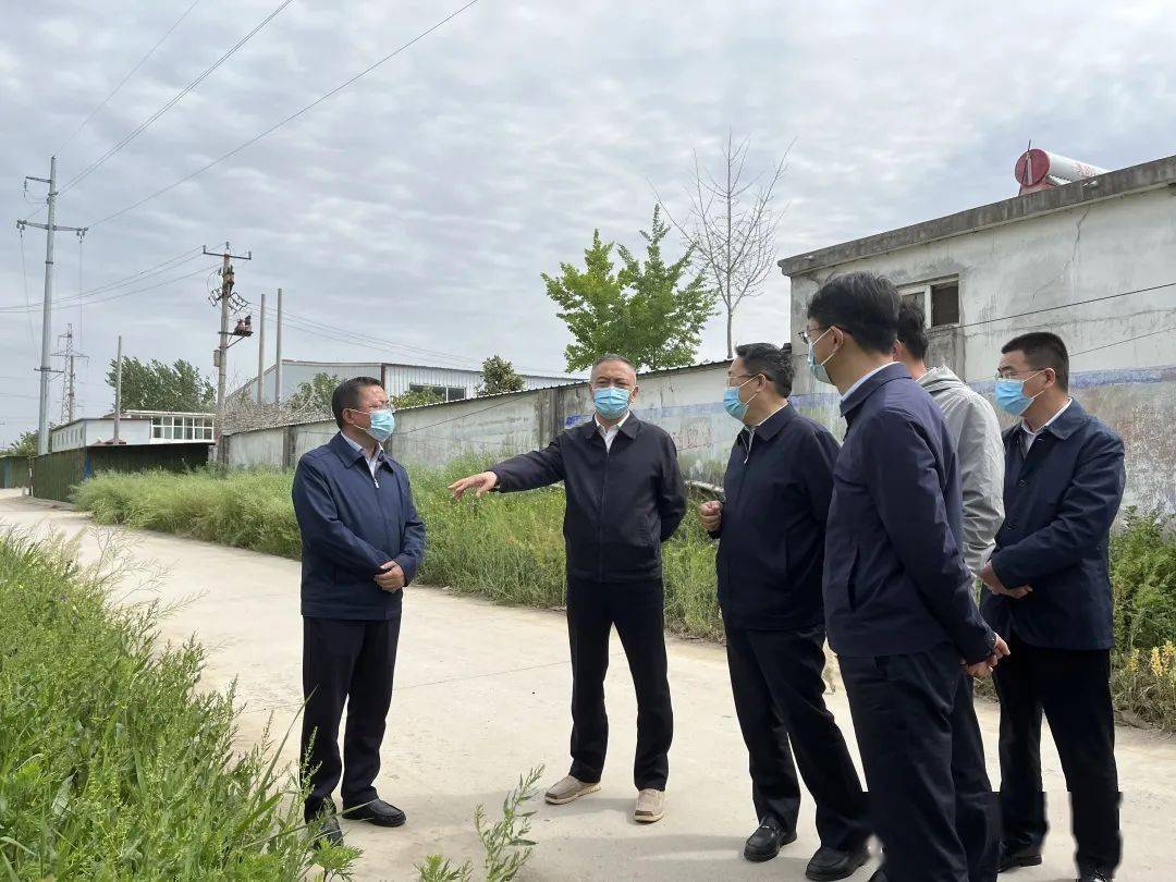朱卫东调研疫情防控,安全生产和生态环保工作