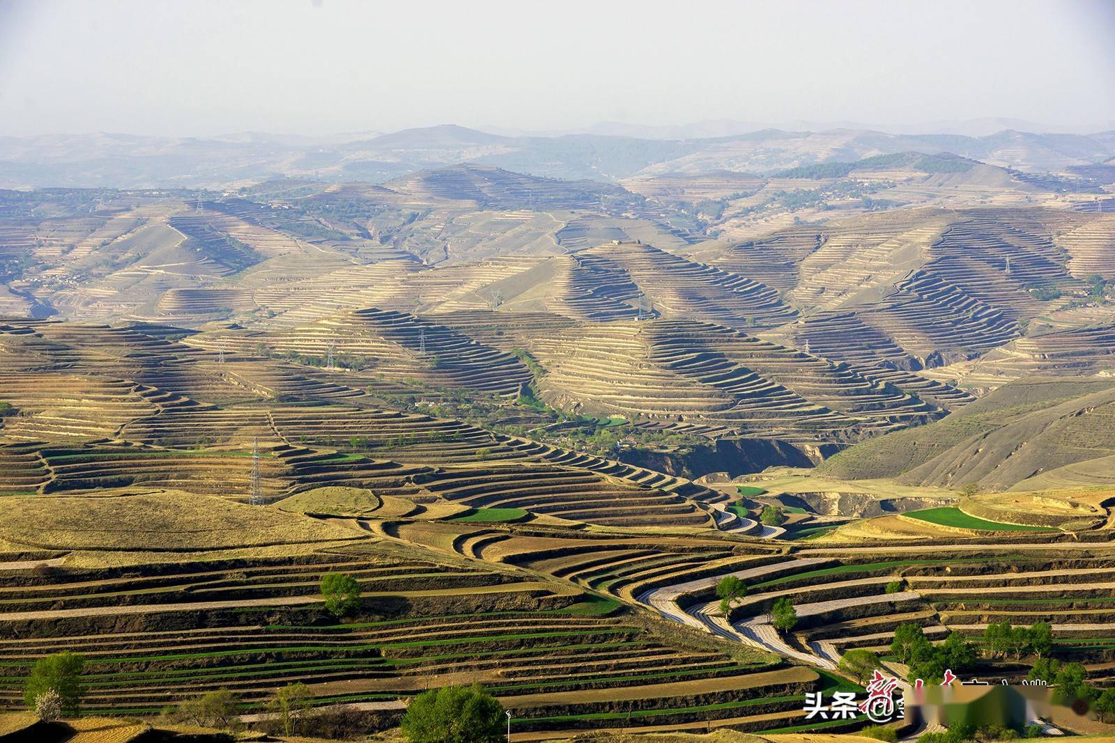 通渭八景风景图图片