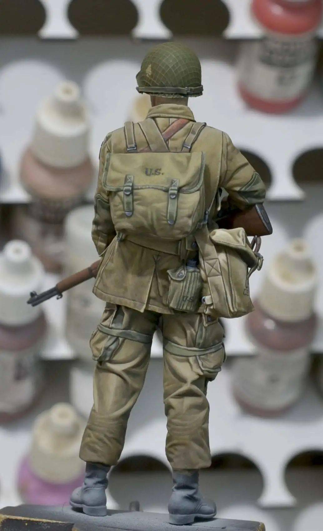 一篇完整的塑料兵人改造及涂装分享(省钱接着读)