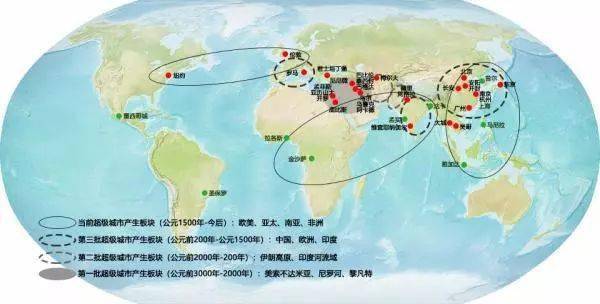 看地图理解五千年人类城市发展史