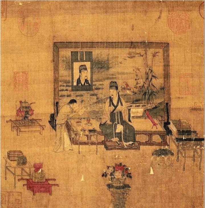 看!宋人生活中的挂画是这样的