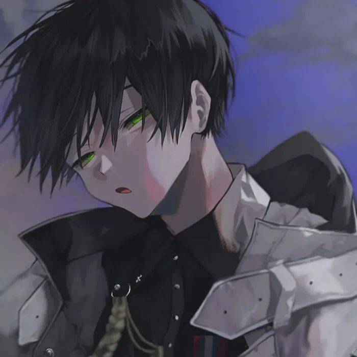 动漫男头丧到极致