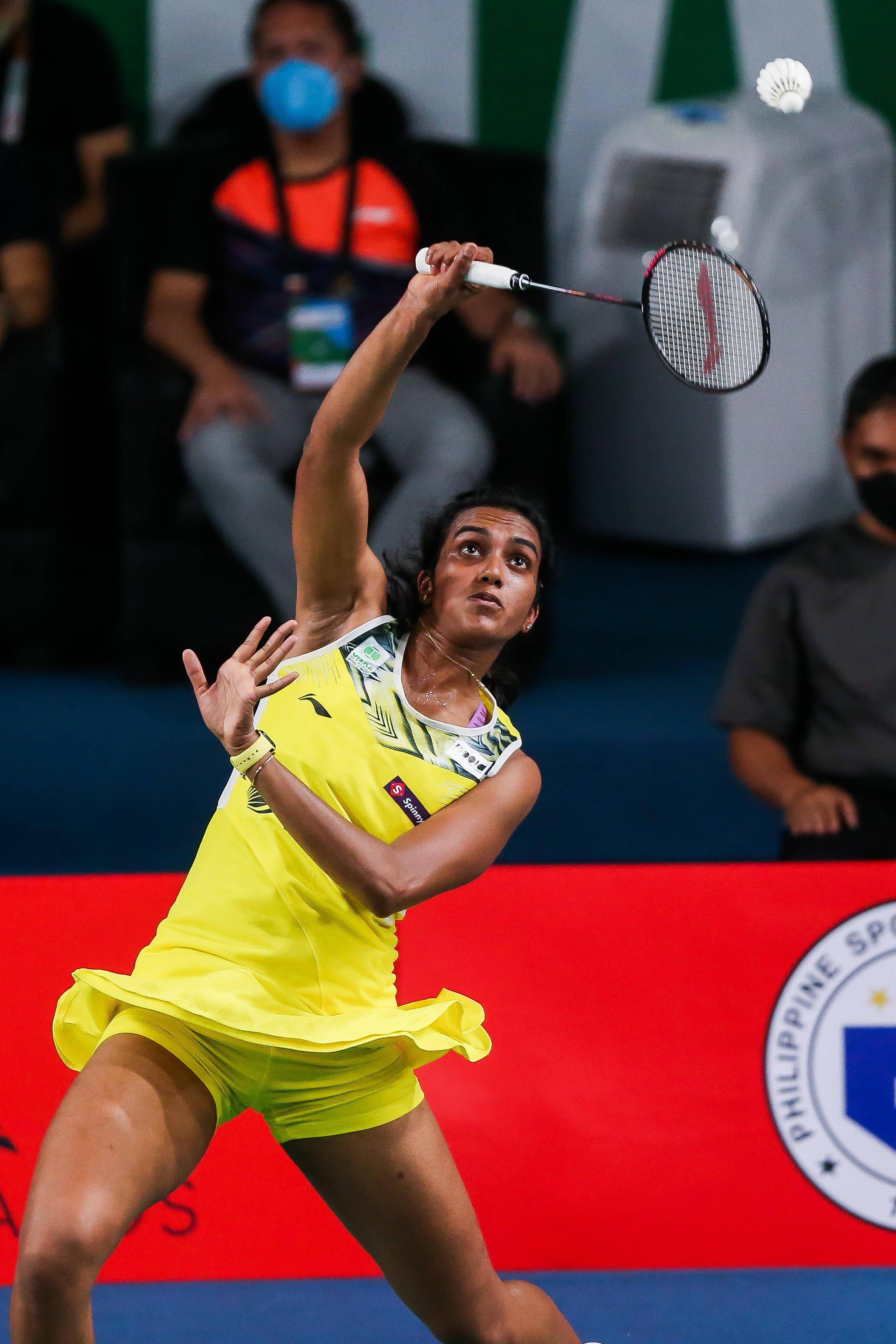 当日,在菲律宾马尼拉举行的2022年亚洲羽毛球锦标赛女单四分之一决赛