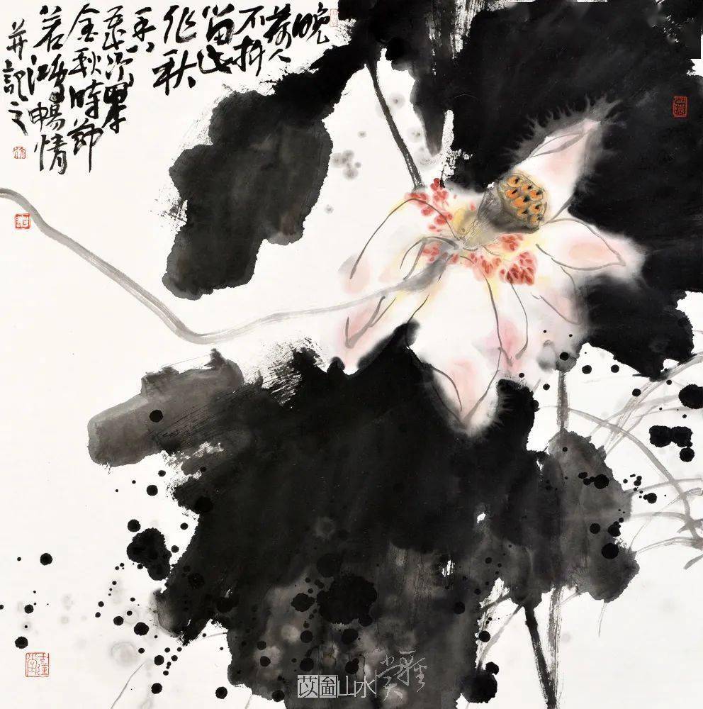 安徽文联国画创作院副院长结业于西安美术学院国画高研班徐若鸿照水