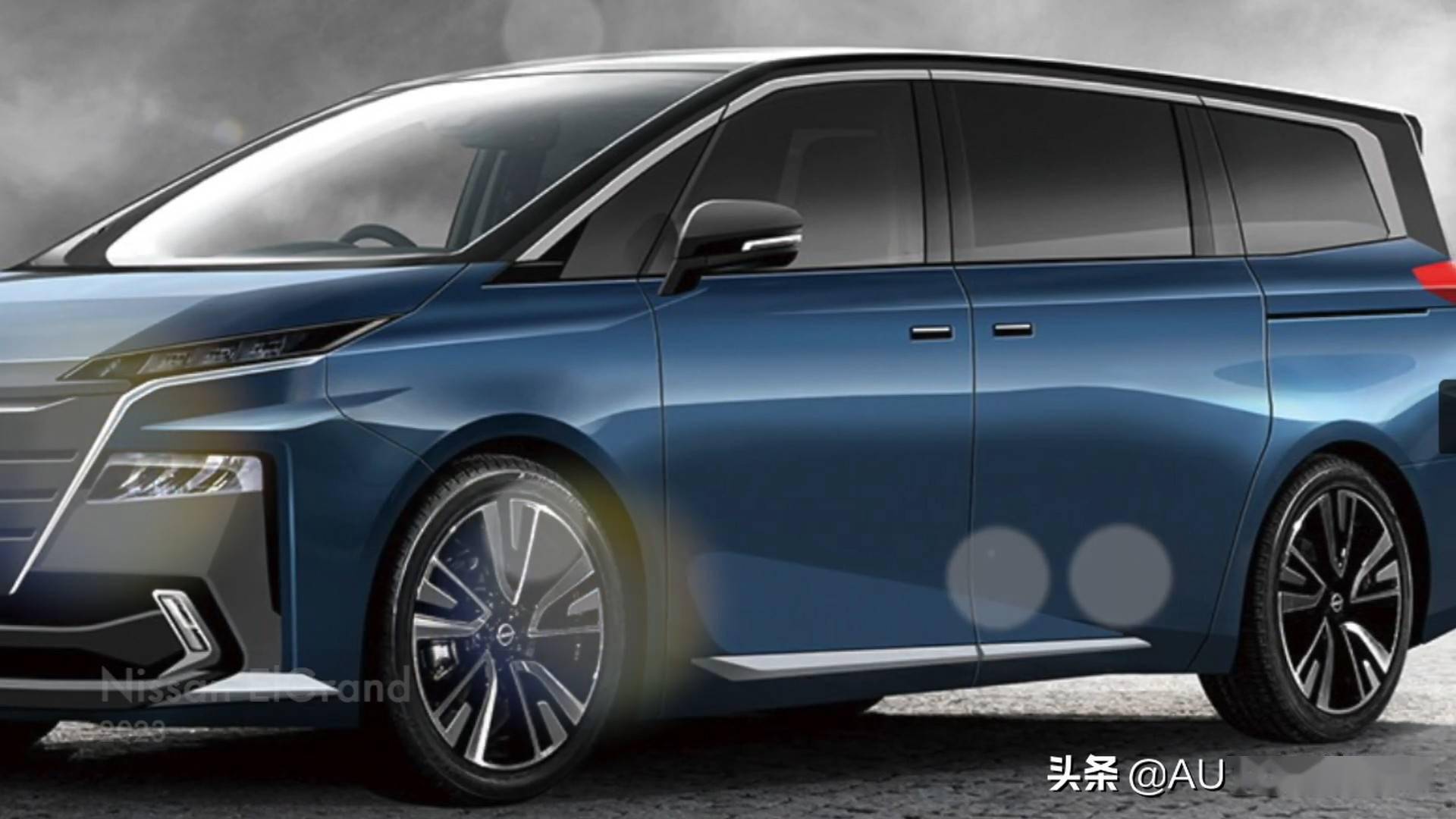 2023版日产贵士曝光对标塞纳20t9at分体大灯awd真犀利