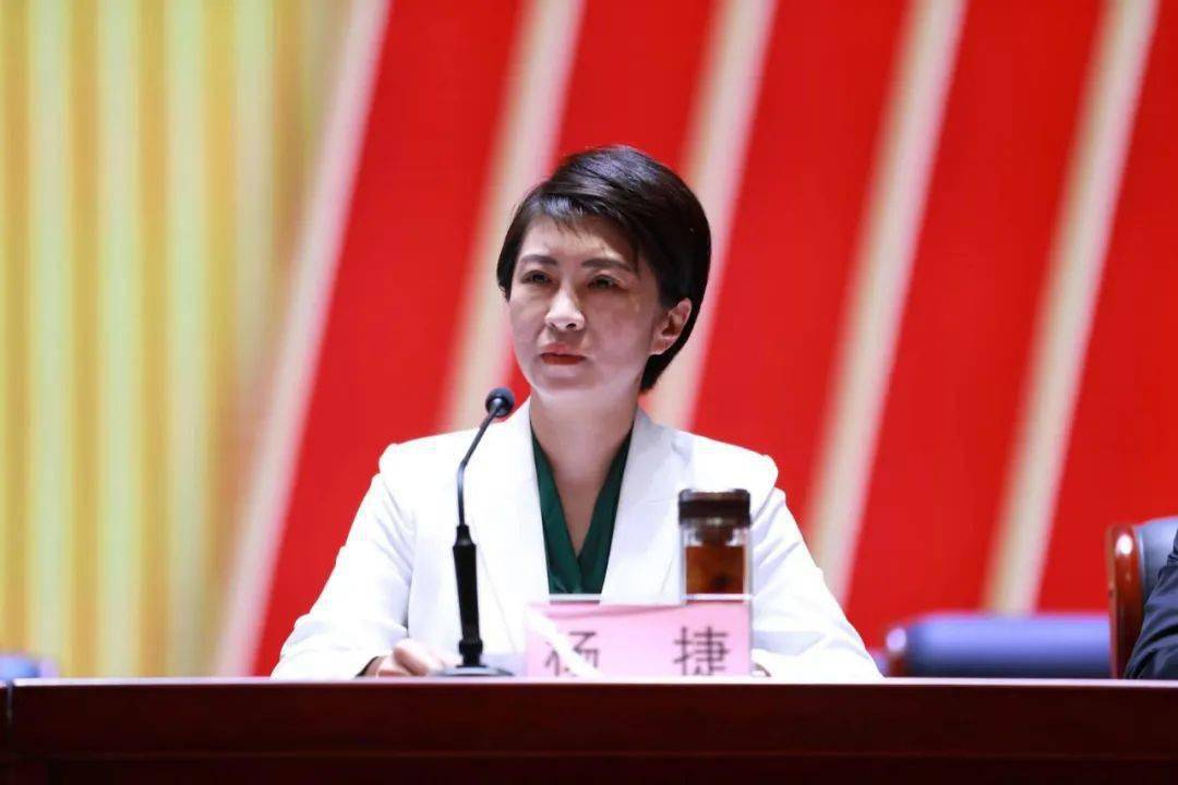 市委副书记杨捷主持开幕会.