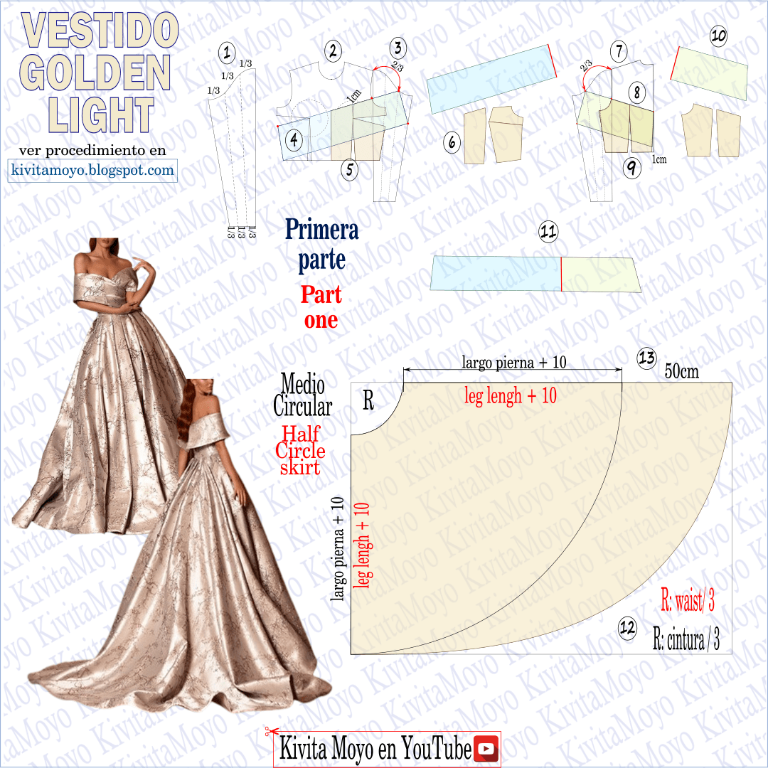 自制礼服教程图解图片