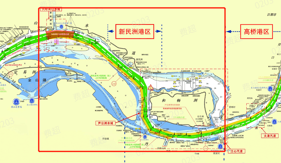 230米宽,大型海轮打横都不够;上世纪80年代初,尹公洲水域水上交通事故