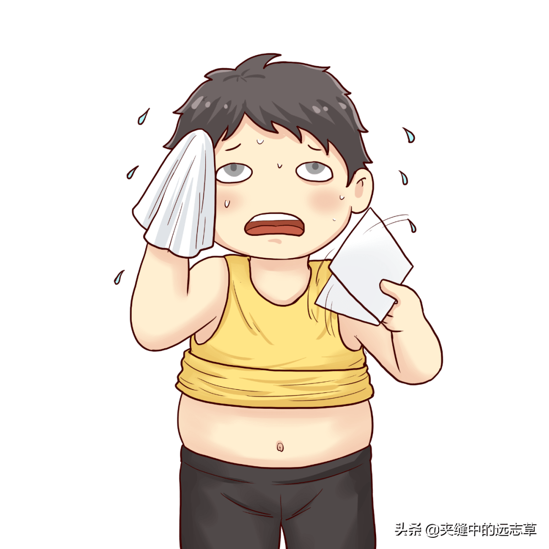 大汗淋漓竟也伤身别怕送你几个小方子全都补回来