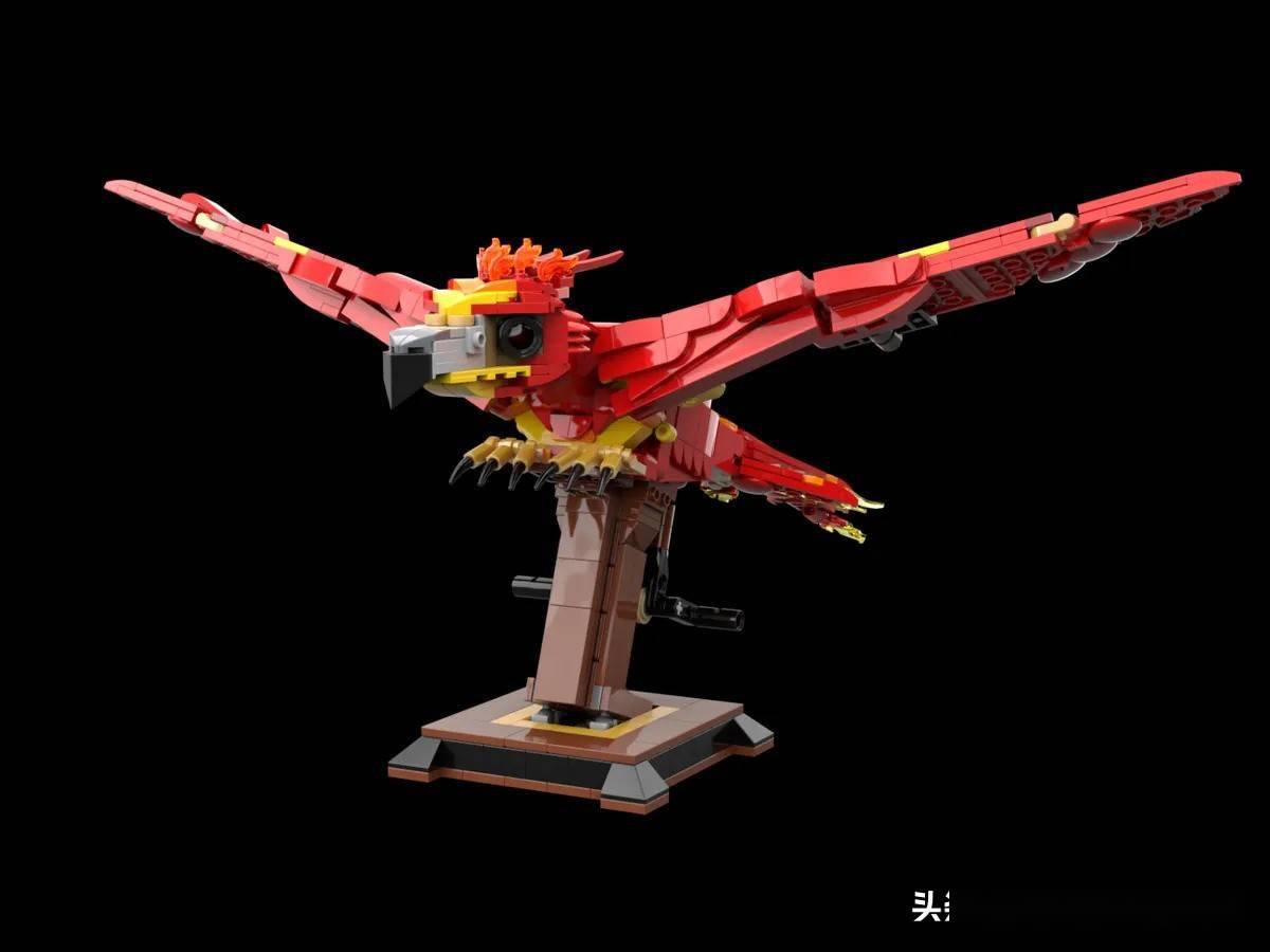 大个头的凤凰乐高创意项目哈利波特凤凰分享