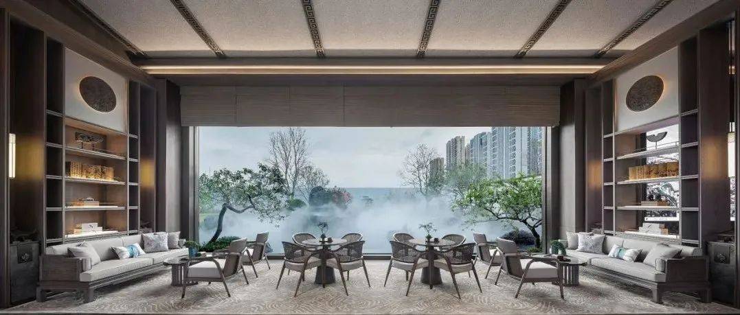 众睦设计 | 厦门建发·海沧缦玥长滩:方寸间,寻味东方美学_空间_文化_生活