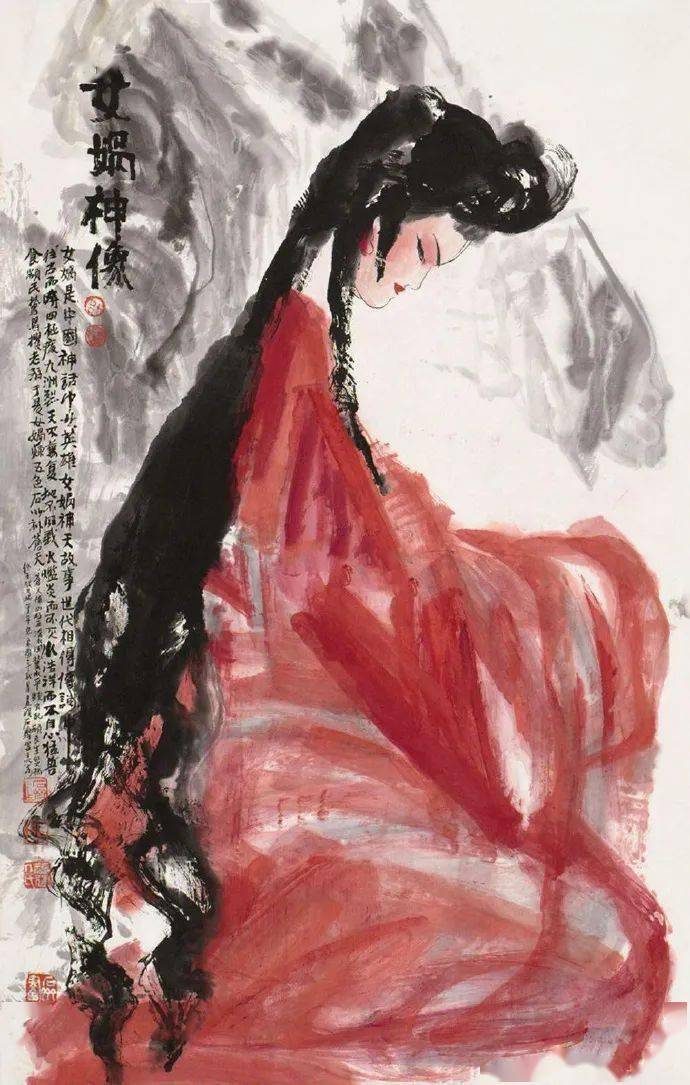 被首富王健林所推崇的画家,石齐的画总是充满了变化与创新_国画_绘画