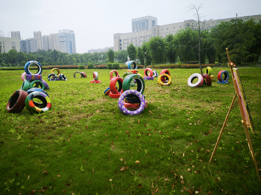 "曙光之童心向未来快乐共成长"轮胎彩绘展览_活动_理念_绿色