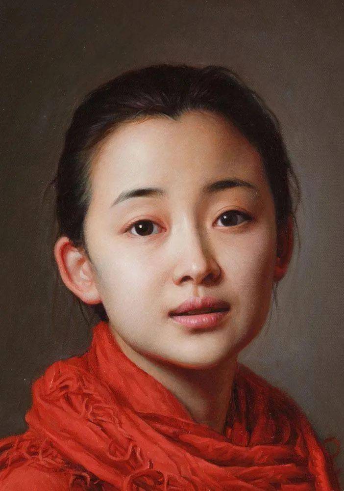 优雅恬静的美丽女子——安静笔下的唯美油画