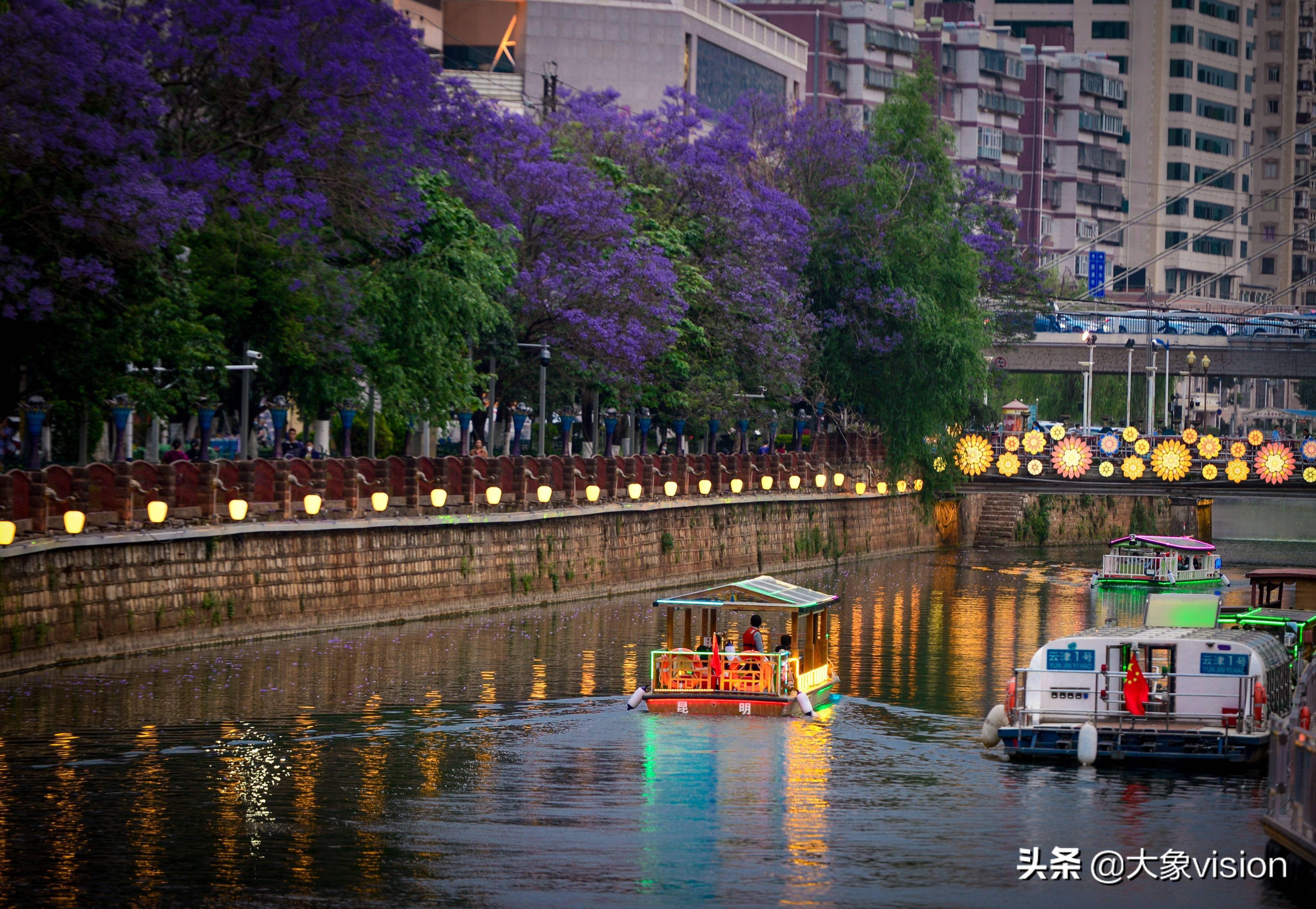 游船,赏花,打卡……重拾昆明水城记忆,纵享假日悠然.