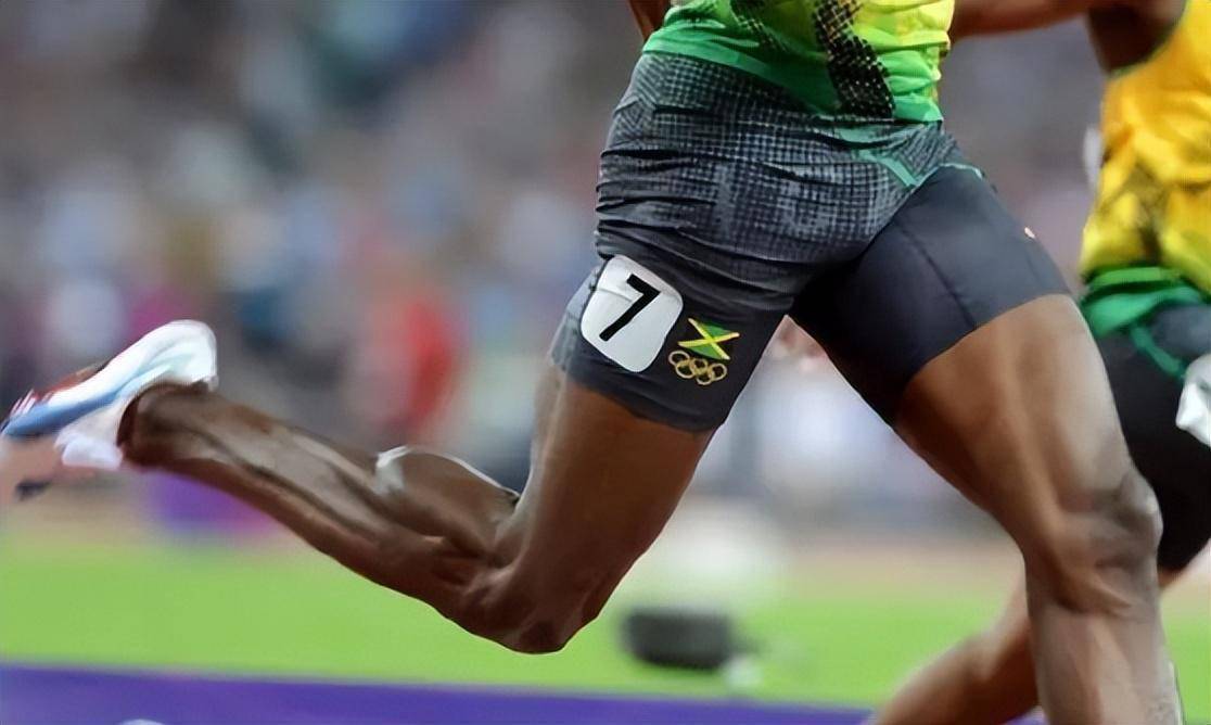 短跑运动员腿部肌肉图片
