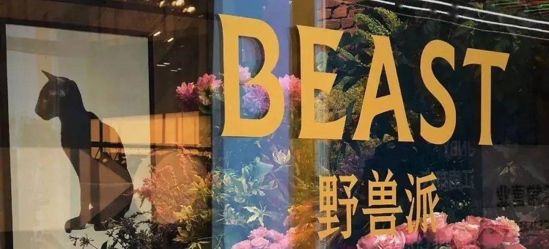热门购物中心开实体店,"野兽派花店"这个名字被越来越多的消费所知道