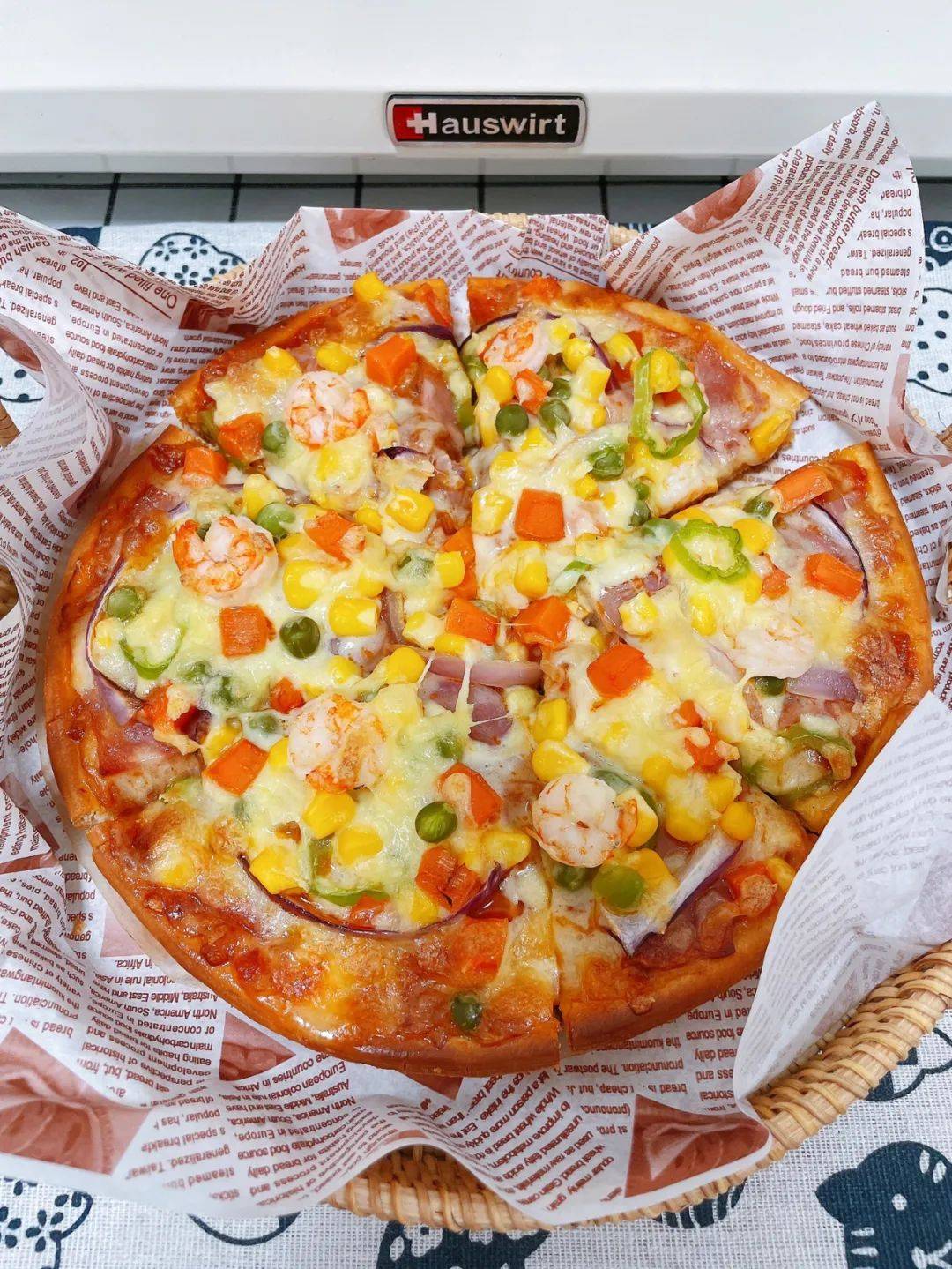 培根大虾披萨 - 哔哩哔哩