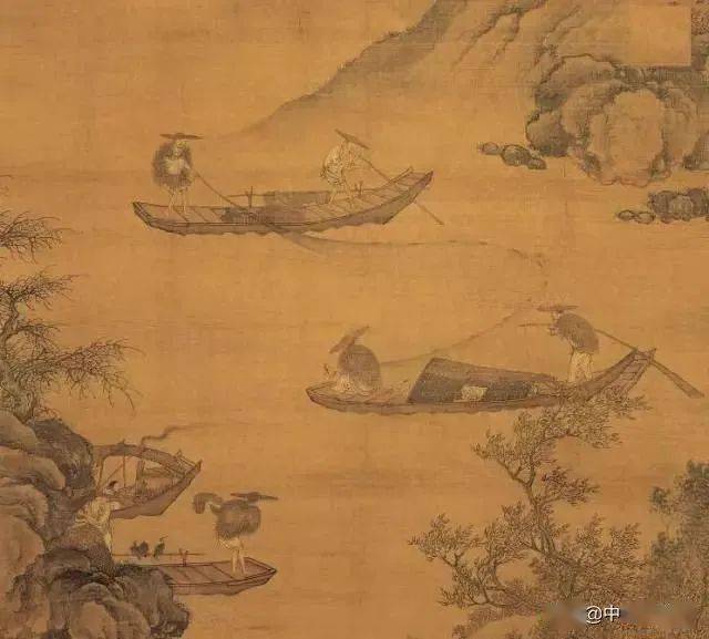 名画里的一叶扁舟