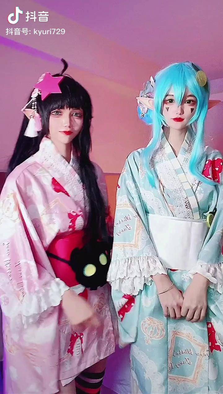 和朋友拍照一直笑怎么办,来,试试看cos 凹凸世界 凯莉 安莉洁 凯柠