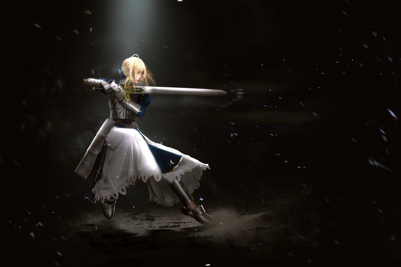 fate 吾王 saber cos