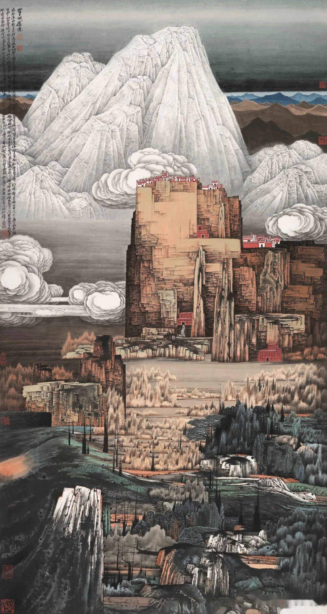 关注情高格逸神之所托读薛亮山水画有感