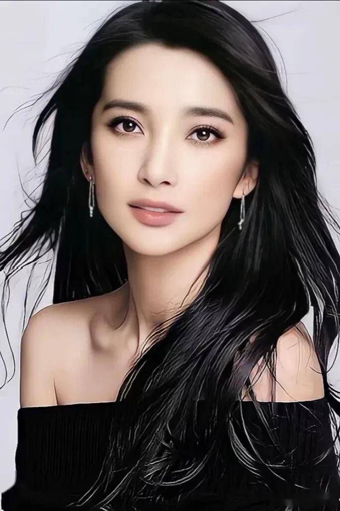 李冰冰凝视的目光