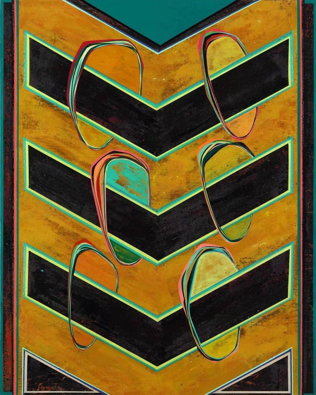 时砚亮近几年的绘画实践,艺术家潜心研究并解决绘画当中的色彩