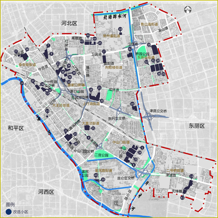 2022年天津拆迁地图曝光涉及15个区这些人将一夜暴富有你家附近吗