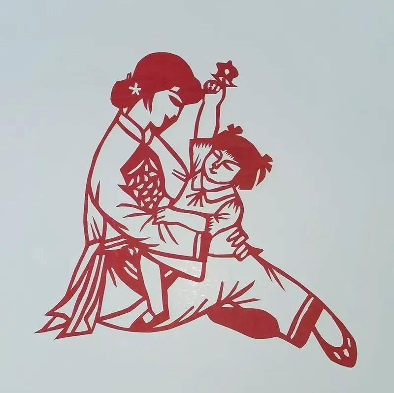 "温馨五月天 感恩母亲节" 滨海新区文化馆举办母亲节线上剪纸作品展