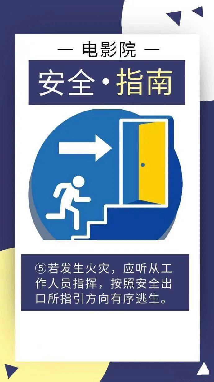 消防安全电影院安全指南