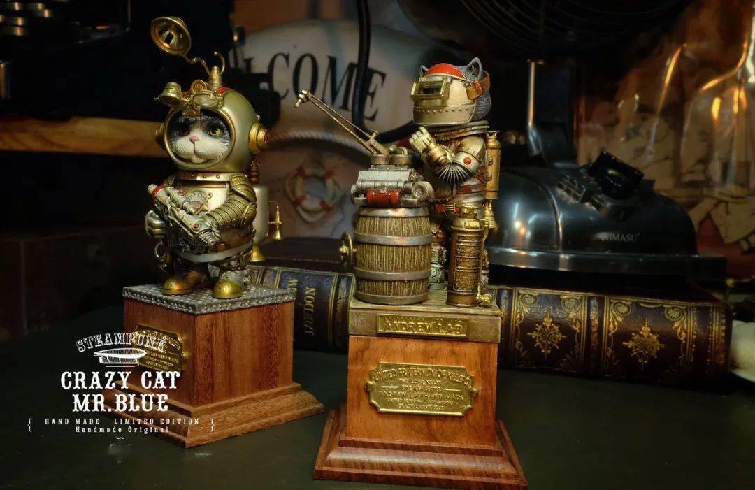 新品预定蒸汽工厂steamarts145cm高机械师1号mrblue