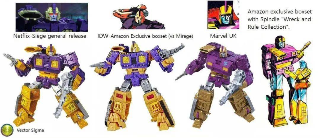 变形金刚雷霆救援队系列撞针ampspindle双人套装管图公布