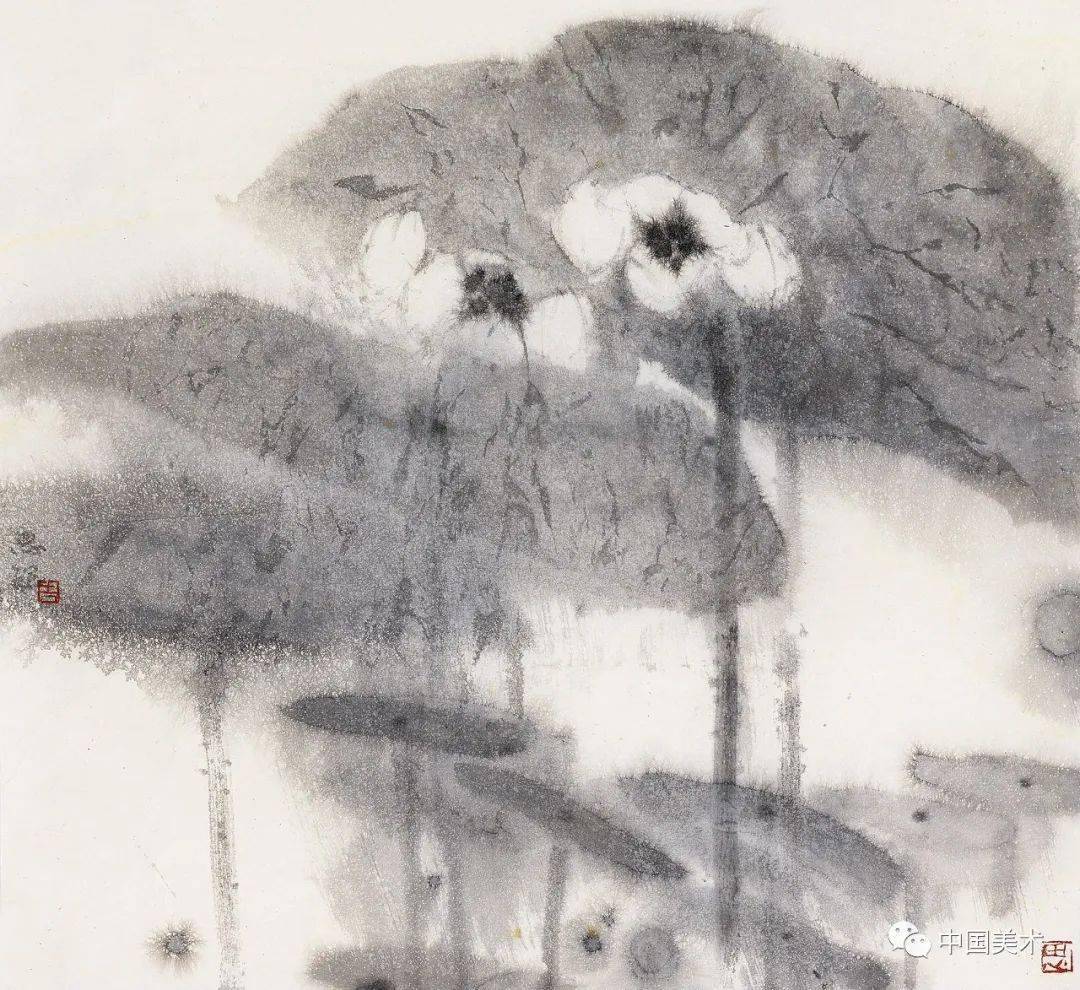 周思聪_荷花_芥子园